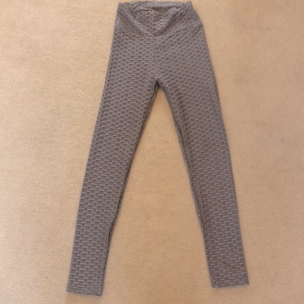 Tik tok textured leggings